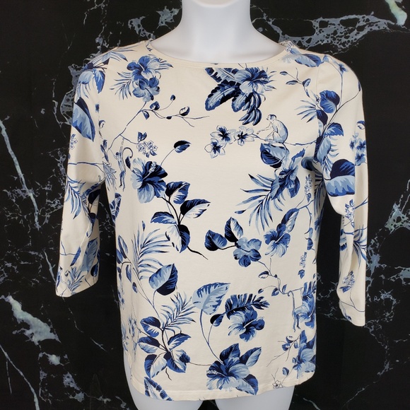 Talbots Tops - Talbots Knit shirt, Size L